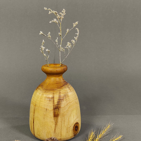 گلدان چوبی کد 201 صنایع دستی آندیا